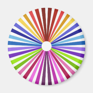 Rainbow Wheel Magnet