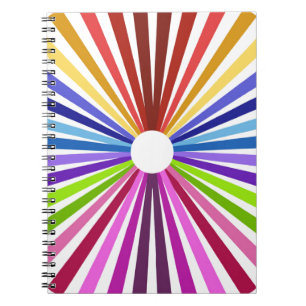 Rainbow Wheel Notebook