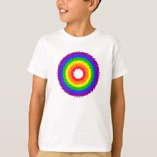 Rainbow Wheel shirt - choose style & colour