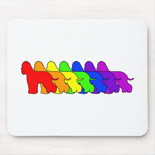 Rainbow Whiptail Mouse Pad (Front)