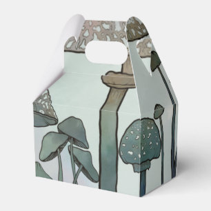 Rainbow Wild Mushrooms Favor Box