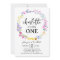 Rainbow Wildflowers Baby Girl 1st Birthday Spring