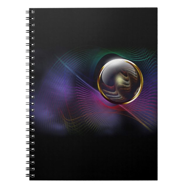 Rainbow wire bound notebook (Front)