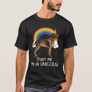 Rainbow Wirehaired Pointing Griffon Trust Me I'm A T-Shirt