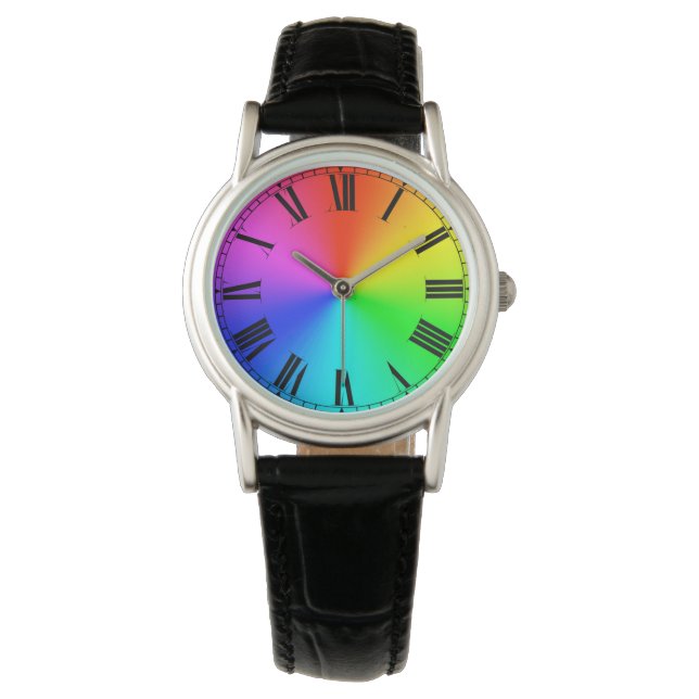 Rainbow with Roman dial Watch (Front)