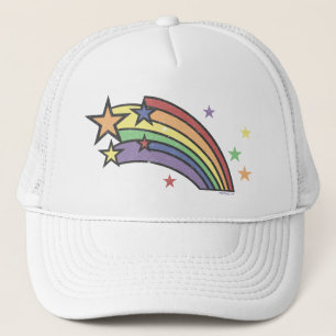 Rainbow with Stars Hats
