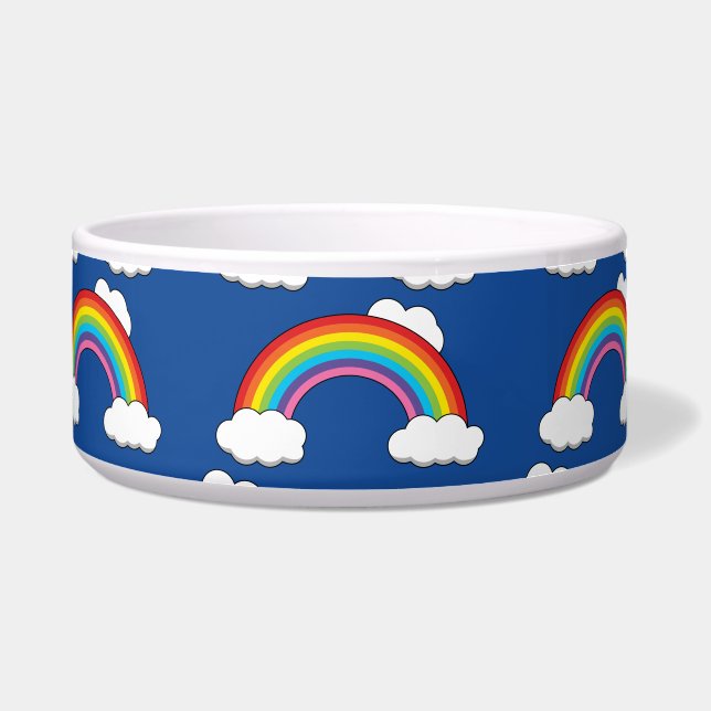 Rainbow with White Clouds (Front)