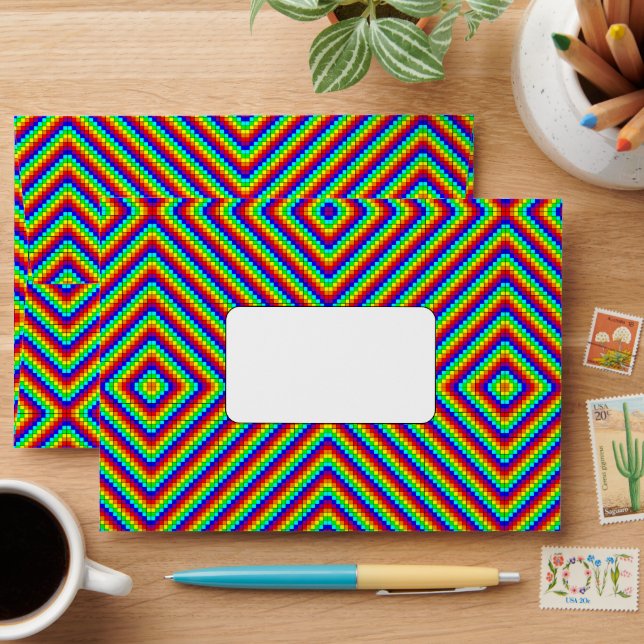 Rainbow X - A7 Envelope (Desk)