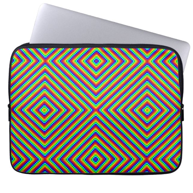 Rainbow X - Laptop Sleeve (Front)