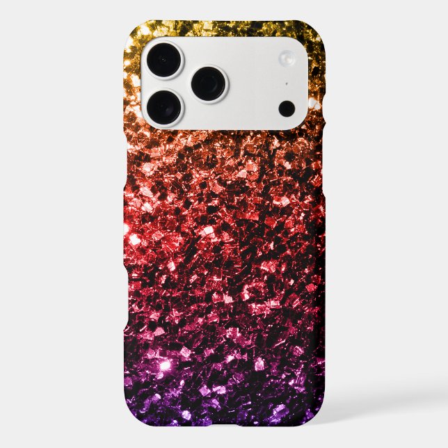 Rainbow yellow red purple sparkles (Back)