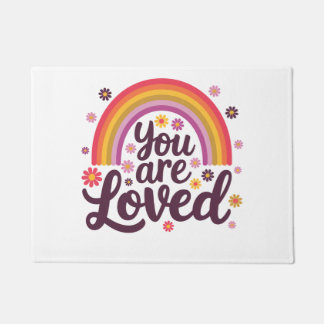 Rainbow You Loved Doormat
