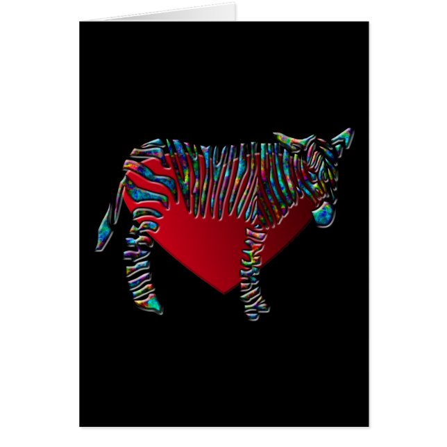 Rainbow Zebra (Front)