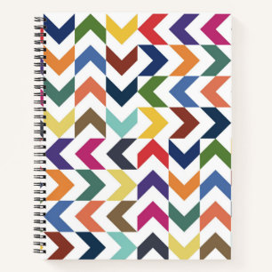 Rainbow ZigZag Notebook