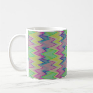 Rainbow Zigzags Coffee Mug