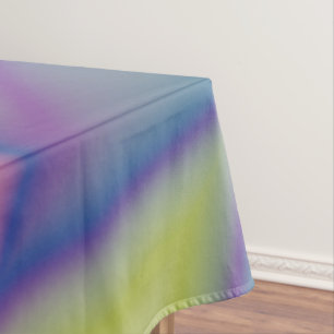 Rainbow Zigzags     Tablecloth