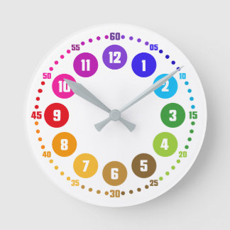 rainbowatch Lernuhr K12-AU-EU Round Clock