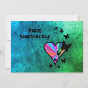 Rainbowheart and Butterfly Save The Date