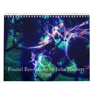Rainbowjellyfish Fractal Eye-Candy - Customized Calendar
