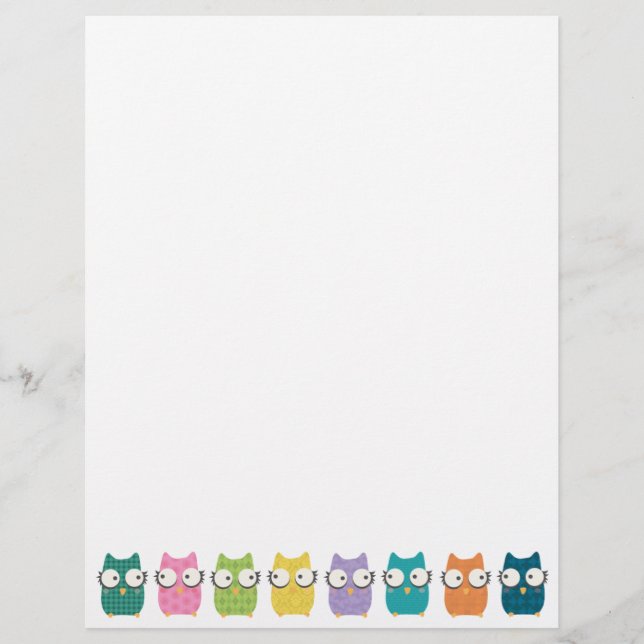 RainbOwls Letterhead (Front)