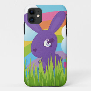 Rainbows and Bunnies iPhone 11 Case