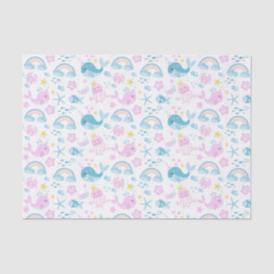 Rainbows And Sea Baby Creatures Tissue Paper