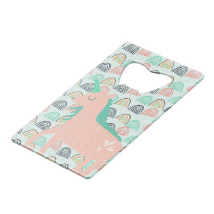 Rainbows and Unicorns Credit Card Bottle Opener
