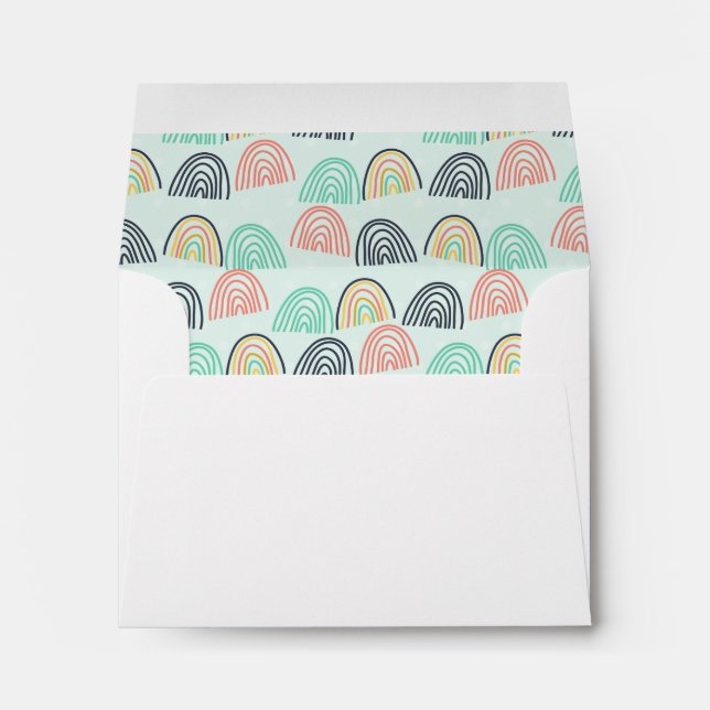 Rainbows and Unicorns Envelopes (Back (Bottom))