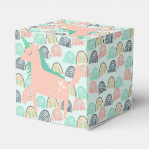 Rainbows and Unicorns Favor Box