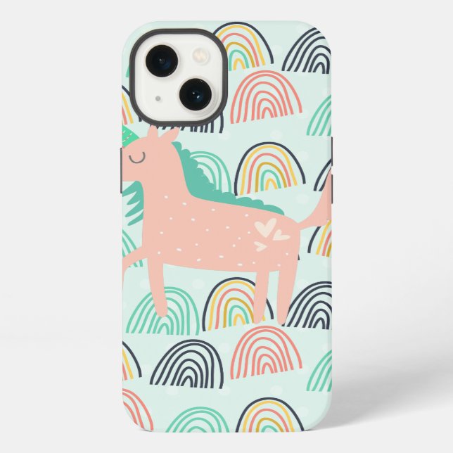 Rainbows and Unicorns iPhone Case (Back)