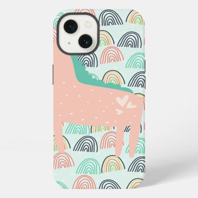 Rainbows and Unicorns iPhone Case (Back)