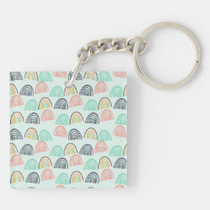 Rainbows and Unicorns Keychain