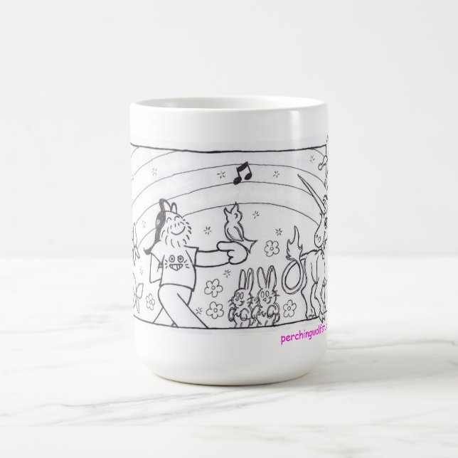 Rainbows and Unicorns Mug (Center)