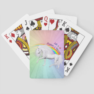 Rainbows and Unicorns Playing Cards
