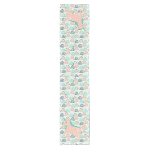 Rainbows and Unicorns Short Table Runner