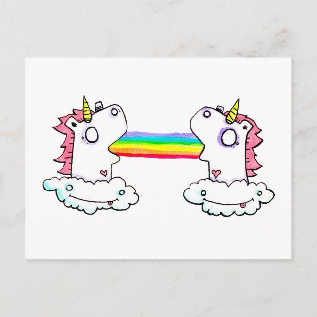 Rainbows Apart by Emi Boz Postcard (Front)