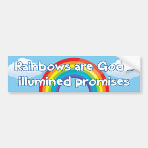 Rainbows Bumper Sticker