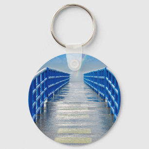 Rainbow's End Keychain