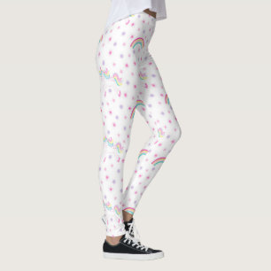 Rainbows, licorne Design Leggings Leggings roses