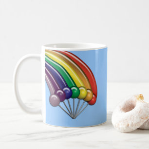 Rainbows & Lollipops Customizable Mug