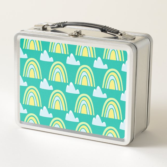 Rainbows Metal Lunchbox (Front)