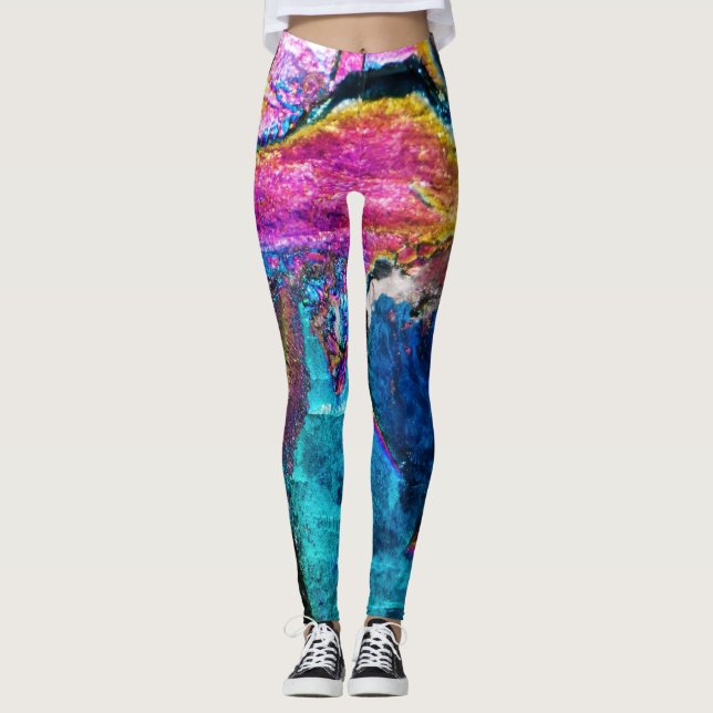 Rainbows of Stone  Leggings (Front)