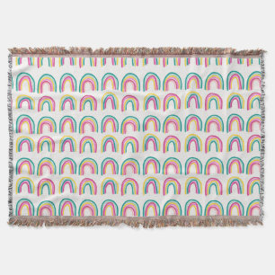 Rainbows Throw Blanket