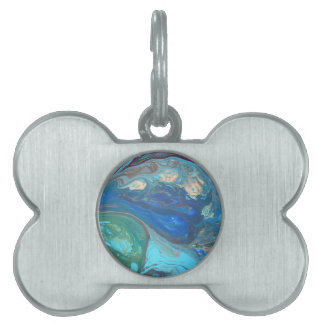 Raindrop Pet ID Tag