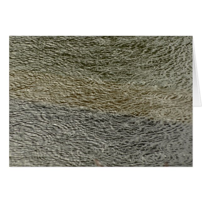 Raindrop se répand Abstrait Nature Photography (Devant Horizontal)