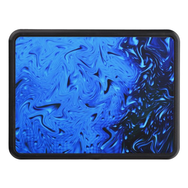 Raindrops by Shirley Taylor Trailer Hitch Cover (Front)