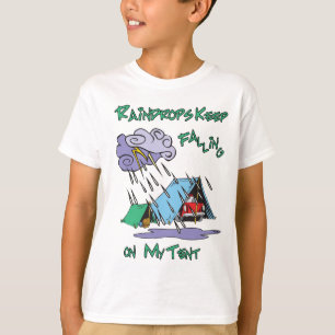 Raindrops Camping T-Shirt