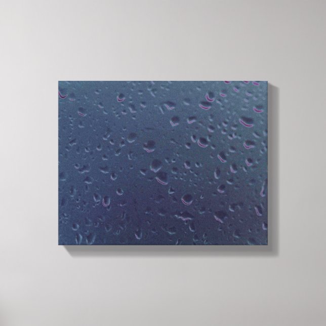 Raindrops Canvas Print (Front)