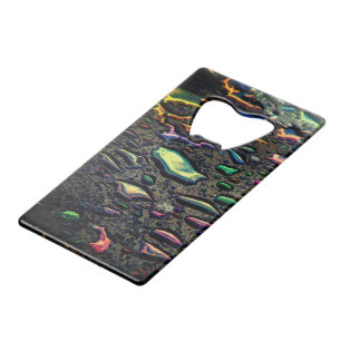 Raindrops Credit Card Bottle Opener