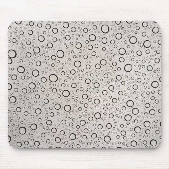 Raindrops Mouse Pad (Front)