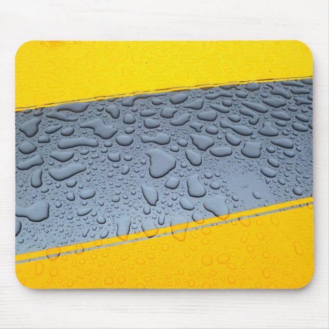 Raindrops Mouse Pad (Front)
